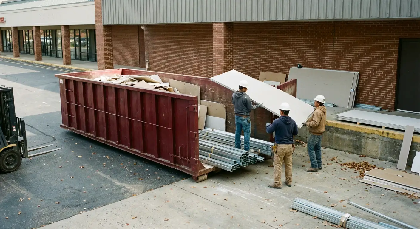 Commercial Strip-Mall Demolition in Kennewick, WA