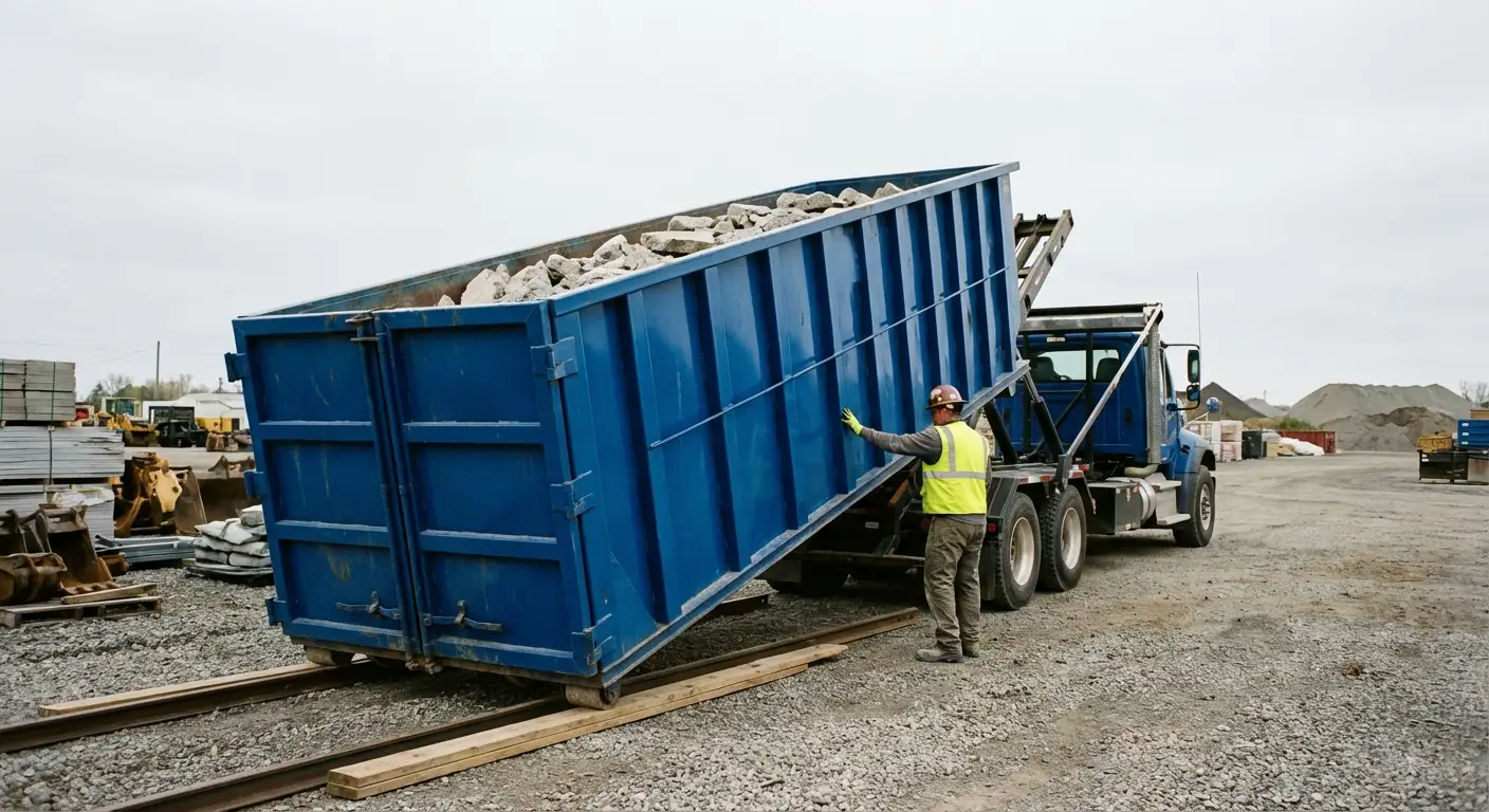 Heavy duty concrete dumpster specifications in Kennewick, WA