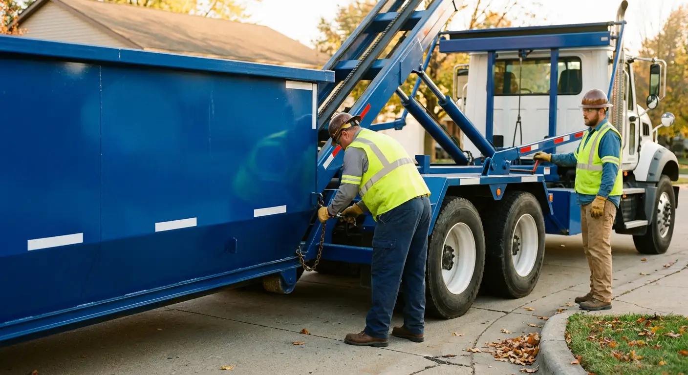Dumpster delivery safety protocols in Kennewick, WA