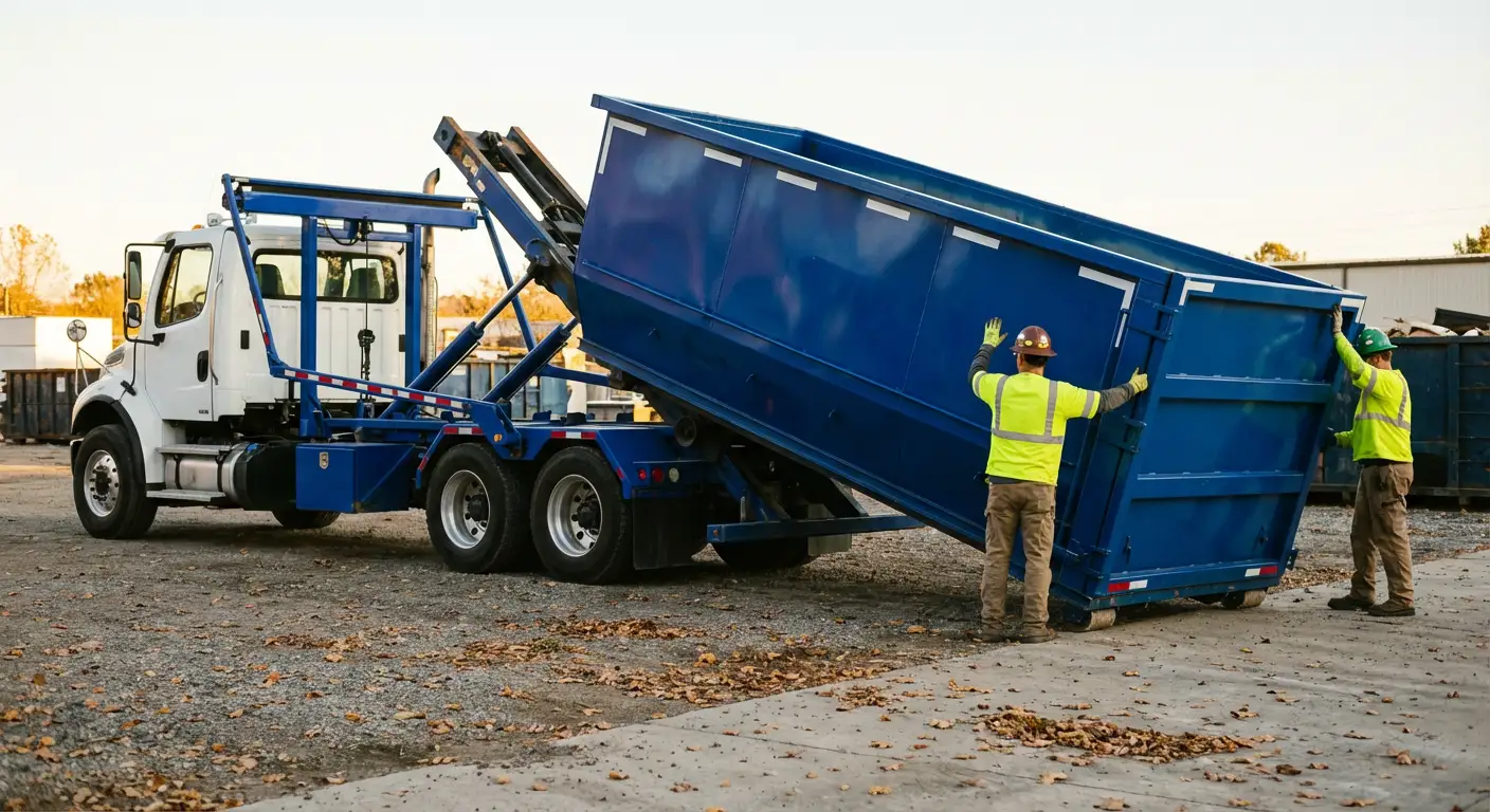 Construction dumpster logistics and delivery in Kennewick, WA
