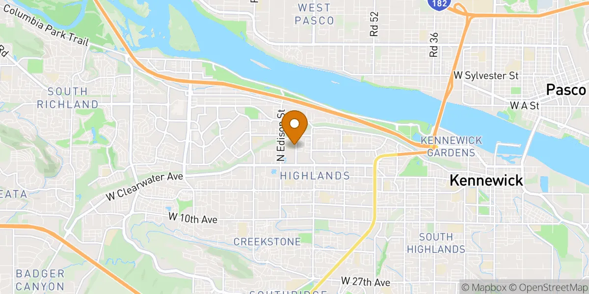  neighborhood map in Kennewick, WA