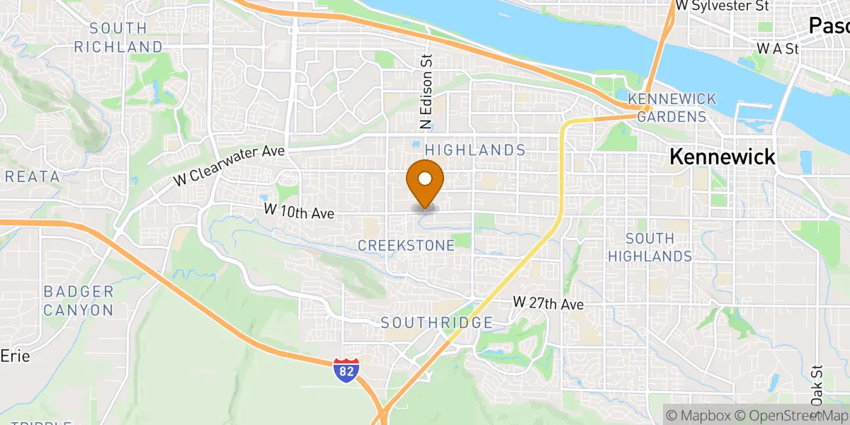  neighborhood map in Kennewick, WA